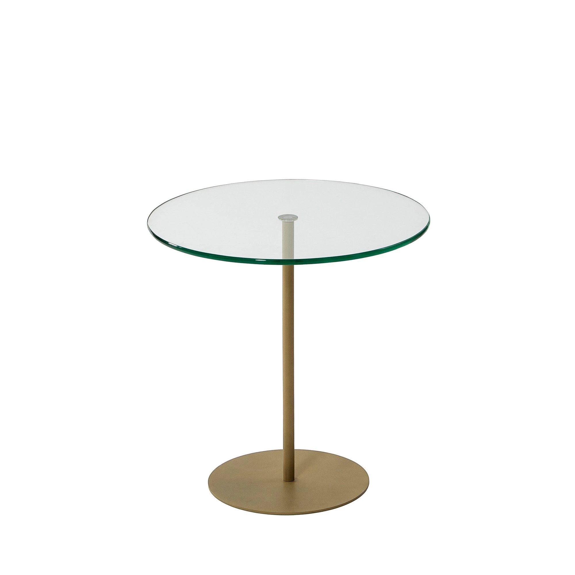 Table D'appoint Locelso | 100% Verre Trempé | Cadre En Métal | Or 4 Table D'appoint Locelso | 100% Verre Trempé | Cadre En Métal | Or – Image 4
