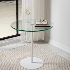 Locelso Table D'appoint | 100% Verre Trempé | 50x50x50cm 12 Locelso Table D'appoint | 100% Verre Trempé | 50x50x50cm -Meubles Tables Et Chaises Shop 552NOS1465 20 203 6481