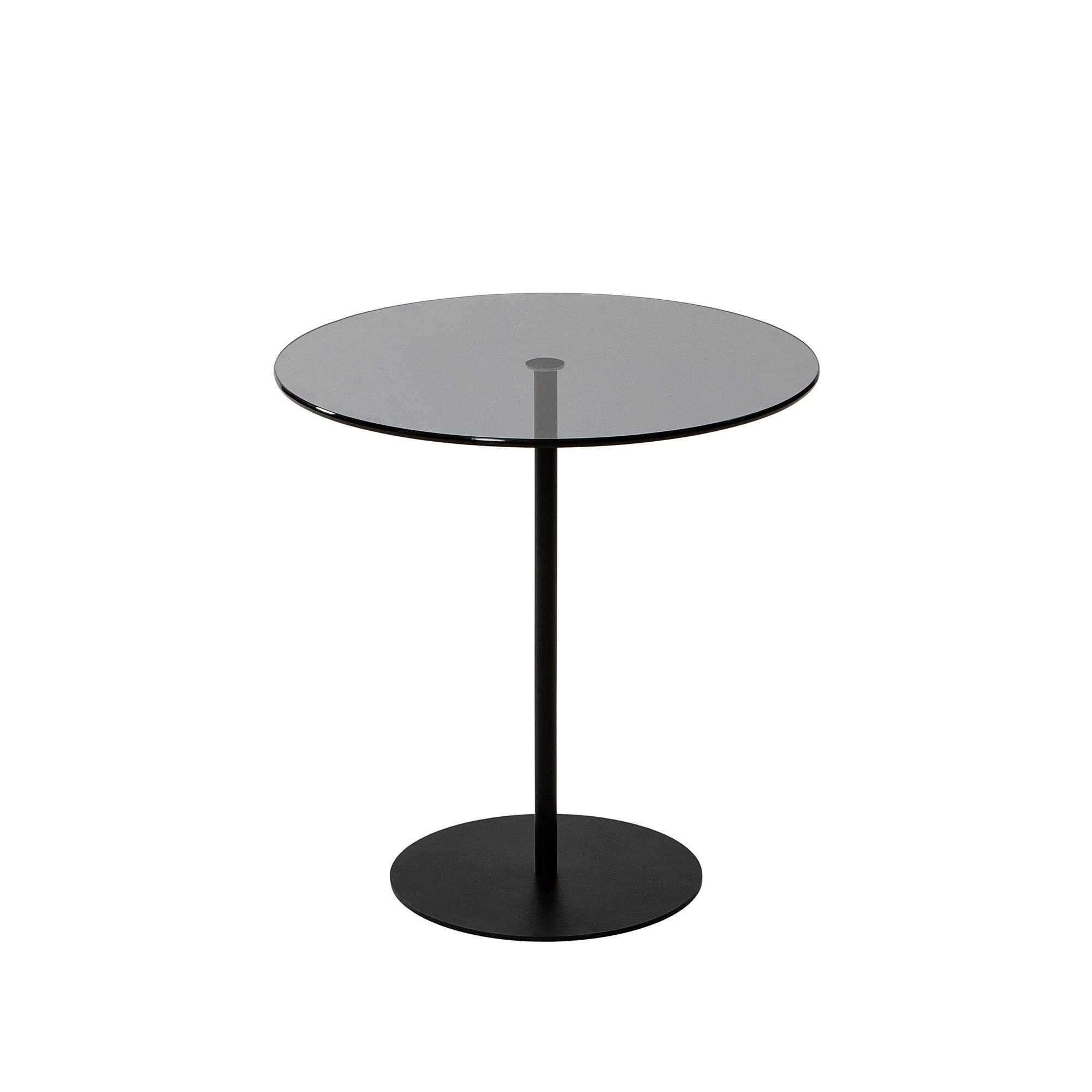 Table D'appoint Locelso | 100 % Verre Trempé Et Structure Métallique | 50x50x50cm | Noir Gris Foncé 5 Table D'appoint Locelso | 100 % Verre Trempé Et Structure Métallique | 50x50x50cm | Noir Gris Foncé – Image 5