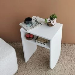 Locelso Side Table" | 18mm Thick | 40x59x30 Cm | White -Meubles Tables Et Chaises Shop 552NOS2241 20 204 4a70