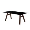 Table à Manger Canna 180cm - Bois Wengé/noir