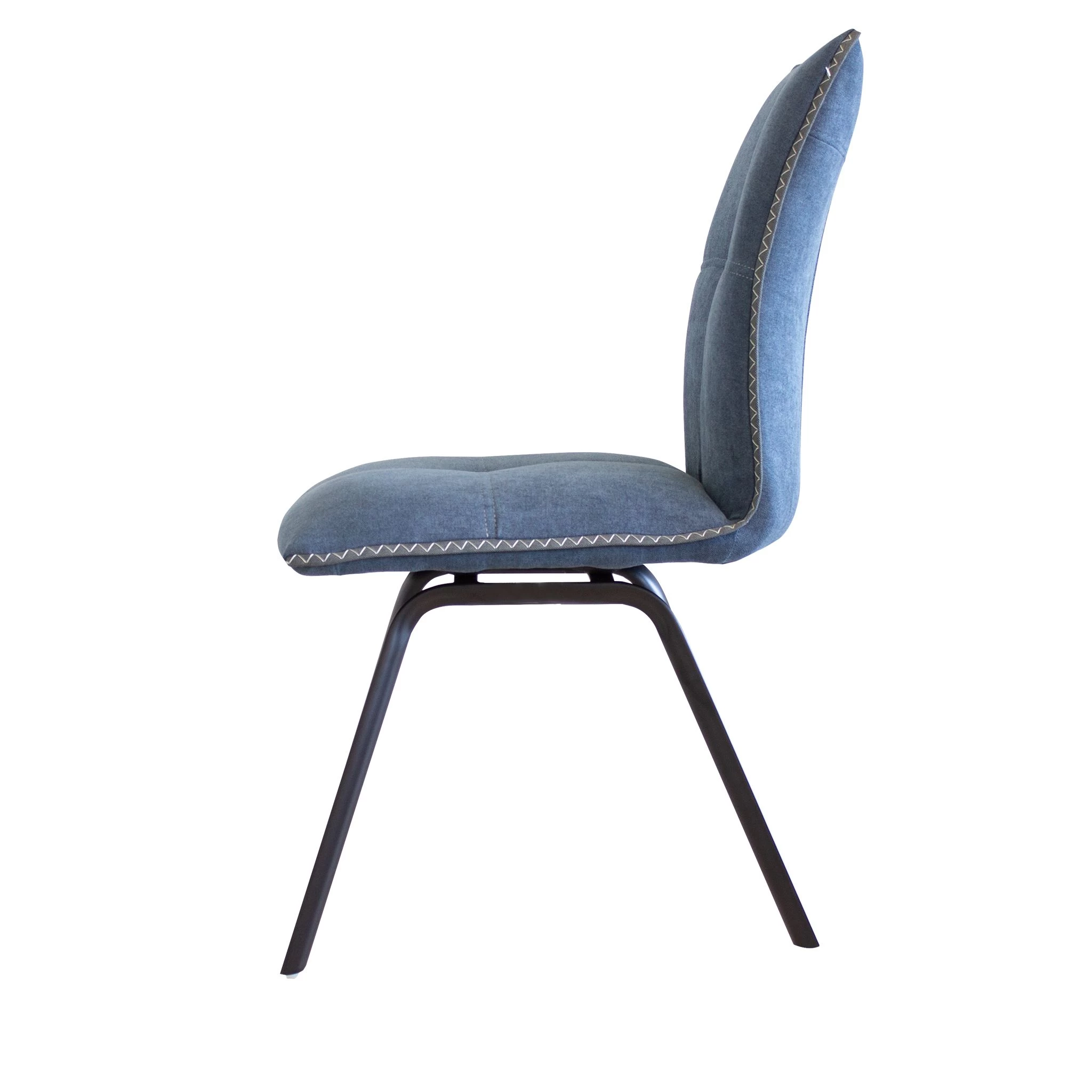 Chaise De Salle à Manger Salerno - Bleu 5 Chaise De Salle à Manger Salerno - Bleu – Image 5