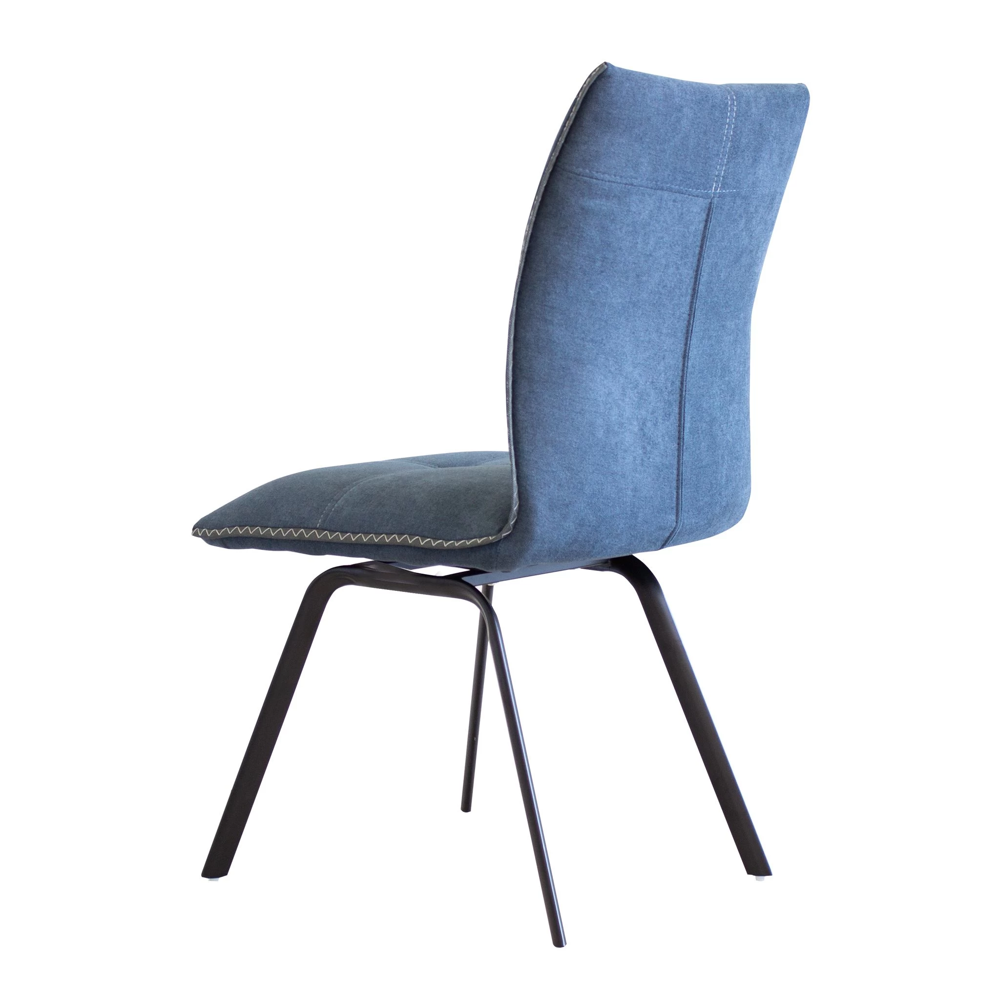 Chaise De Salle à Manger Salerno - Bleu 3 Chaise De Salle à Manger Salerno - Bleu – Image 3