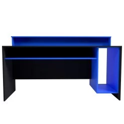 Bureau Gaming Beri 140cm - Bleu/noir -Meubles Tables Et Chaises Shop 5609875164777 5 21a5