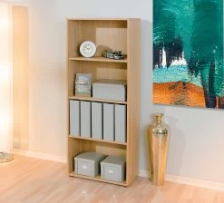 Bibliothèque Parini 4 Compartiments - Chêne -Meubles Tables Et Chaises Shop 58064253d8f56 il19500030 image 2 1476805203 19500030 Parini 3a 71ed