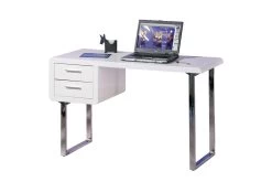 Bureau Claude 120cm - Blanc Brillant