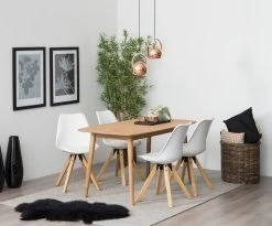 Chaise De Salle à Manger Dima - Aspect Cuir - Blanc/marron -Meubles Tables Et Chaises Shop 5B93DC4C 155E 48BA 81B3 0489ADF305DA 2f1f