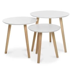 Jeu De 3 Tables D'appoint Imola