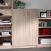 Commode Spacio 110cm 2 Portes - Chêne Sonoma