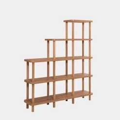 Bibliothèque Dora - 100% Mélaminé | 120cm De Large | Pin Atlantique -Meubles Tables Et Chaises Shop 688DRA1201 20 204 7a26