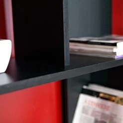 Bibliothèque Sigma - Noir -Meubles Tables Et Chaises Shop 7068A7600X00 Sigma black 8 a49b