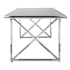 RICHMOND Table à Manger Levanto 240cm Avec Pied Croisé - Argent/blanc 12 RICHMOND Table à Manger Levanto 240cm Avec Pied Croisé - Argent/blanc -Meubles Tables Et Chaises Shop 7241 2 b90e