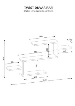 Bibliothèque Furny Home" | 18mm D'épaisseur | 104cm L X 49cm H | Blanc -Meubles Tables Et Chaises Shop 756FRN3601 20 203 61a3