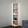 Furny Home Bookshelf" | 18mm D'épaisseur | 31" De Largeur | Blanc