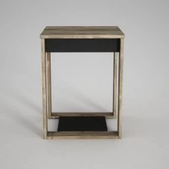 18mm Tera Home Side Table | Beige Wooden | Melamine Coated -Meubles Tables Et Chaises Shop 804TRH2818 20 203 c20a