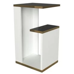 Talon Side Table" | 18mm Thick | 29" Width | White Gold Black 9 Talon Side Table" | 18mm Thick | 29" Width | White Gold Black -Meubles Tables Et Chaises Shop 804TRH2830 20 204 534f