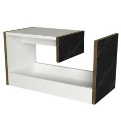 Talon Side Table" | 18mm Thick | 29" Width | White Gold Black 8 Talon Side Table" | 18mm Thick | 29" Width | White Gold Black -Meubles Tables Et Chaises Shop 804TRH2830 20 205 a2c5