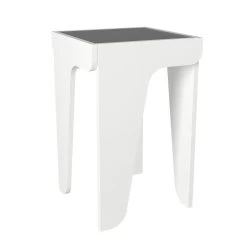 Tera Home Table D'appoint | 100% Mélamine | Epaisseur 18mm | Blanc -Meubles Tables Et Chaises Shop 804TRH2838 20 203 3364