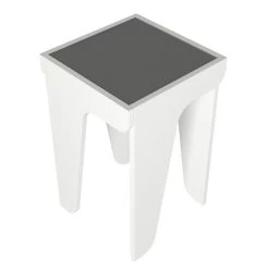 Tera Home Table D'appoint | 100% Mélamine | Epaisseur 18mm | Blanc -Meubles Tables Et Chaises Shop 804TRH2838 20 205 f400