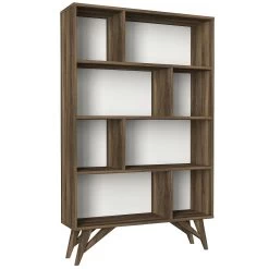 Bibliothèque Tera Home | 18mm 90cm X 143cm | Noyer 7 Bibliothèque Tera Home | 18mm 90cm X 143cm | Noyer -Meubles Tables Et Chaises Shop 804TRH3601 20 204 5571