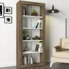 Talon Bookshelf | 100% Melamine Coated | 18 Mm Thickness | White Walnut