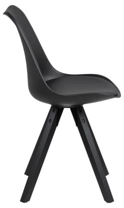 Chaise De Salle à Manger Dima - Aspect Cuir - Noir -Meubles Tables Et Chaises Shop 80CBC1C7 F0D6 4A05 A02C 3148589B5A0B 72e3