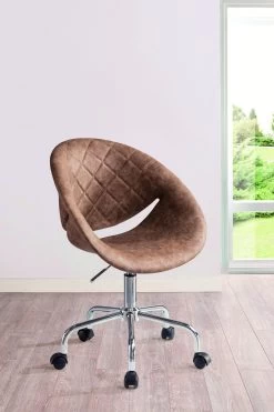 Chaise En Fibre De Verre Kalune Design, Multicolore, Hauteur Réglable