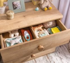 Commode | Mélaminé | 3 Tiroirs | Fermeture Souple | Epaisseur 18mm | Adapté Aux Bébés/enfants -Meubles Tables Et Chaises Shop 813CLK3414 20 205 b569