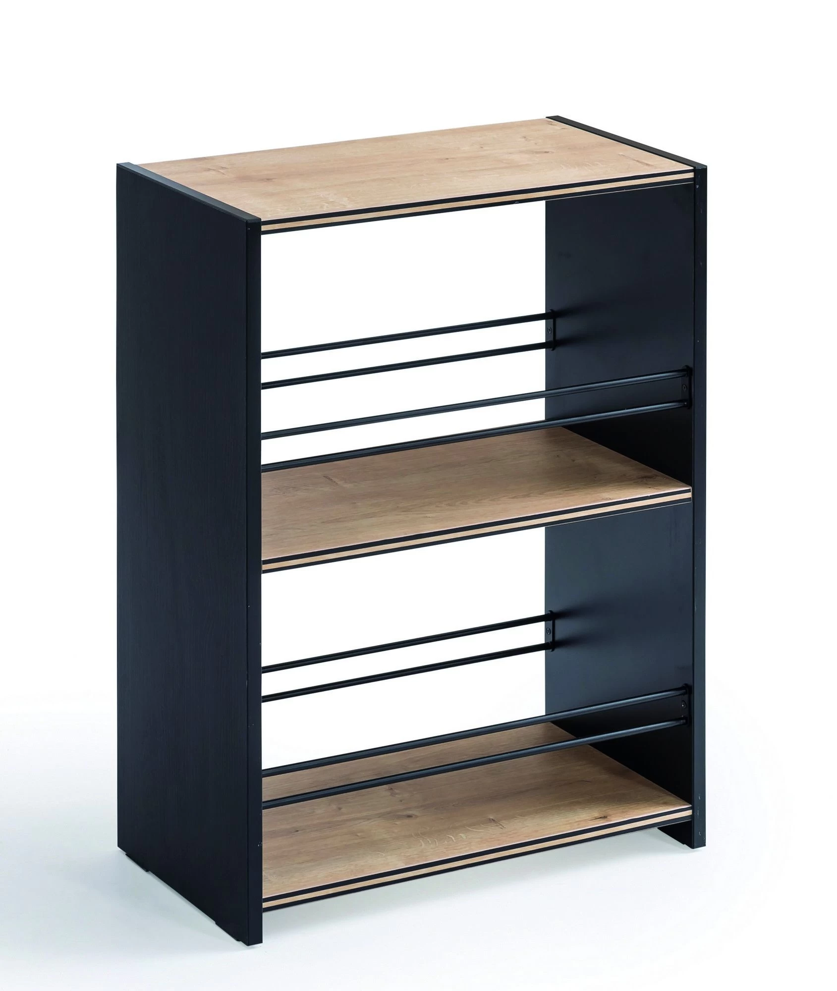 Bibliothèque | 100% Mélaminé | Portes à Fermeture Douce | Fixation Murale 6 Bibliothèque | 100% Mélaminé | Portes à Fermeture Douce | Fixation Murale – Image 6