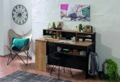 Bureau D'étude | 100% Mélaminé | 2 Tiroirs Et 2 étagères | Noir Et Multicolore 15 Bureau D'étude | 100% Mélaminé | 2 Tiroirs Et 2 étagères | Noir Et Multicolore -Meubles Tables Et Chaises Shop 813CLK3801 20 202 b2da