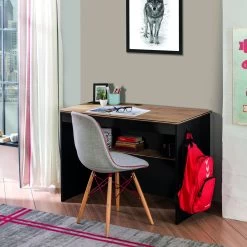 Bureau D'étude | 18 Mm Mélaminé | 2 Tiroirs | 2 étagères | Multicolore -Meubles Tables Et Chaises Shop 813CLK3802 20 202 03bb