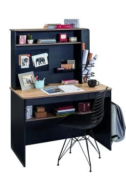 Bureau D'étude | 18 Mm Mélaminé | 2 Tiroirs | 2 étagères | Multicolore -Meubles Tables Et Chaises Shop 813CLK3802 20 204 ef10