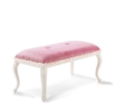 Tuffet | Rembourrage : 100% Polyester | Pieds En Bois | 92 Cm De Largeur | Adapté Aux Bébés/enfants | Multicolore