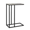 RICHMOND Table D'appoint Cadis 54x29cm - Or Champagne