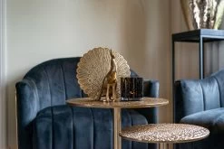 RICHMOND Table D'appoint Cabral ø30cm - Noir/or 12 RICHMOND Table D'appoint Cabral ø30cm - Noir/or -Meubles Tables Et Chaises Shop 825080 825081 FO 0038 S4504 ANTRACIET VELVET SETTING 2 2686