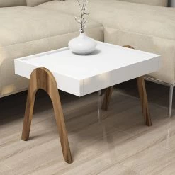 Ensemble De Tables Gigognes élégantes En Noyer Blanc -Meubles Tables Et Chaises Shop 845HCT2824 20 203 a2f8