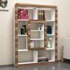 Woody Fashion Bookshelf | 18mm Thick | White Walnut | 108cm Width