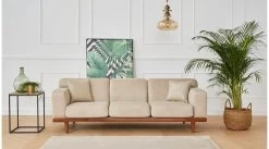 Table D'appoint Design Kalune | 18mm Mélaminé | Pieds Métal | 45x45x45cm | Noyer Noir