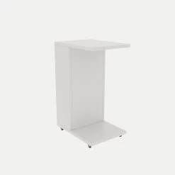Table D'appoint Design Kalune" - Epaisseur 18mm - 30x63x40cm - Pieds à Roulettes - Blanc 7 Table D'appoint Design Kalune" - Epaisseur 18mm - 30x63x40cm - Pieds à Roulettes - Blanc -Meubles Tables Et Chaises Shop 854KLN2819 20 203 41eb
