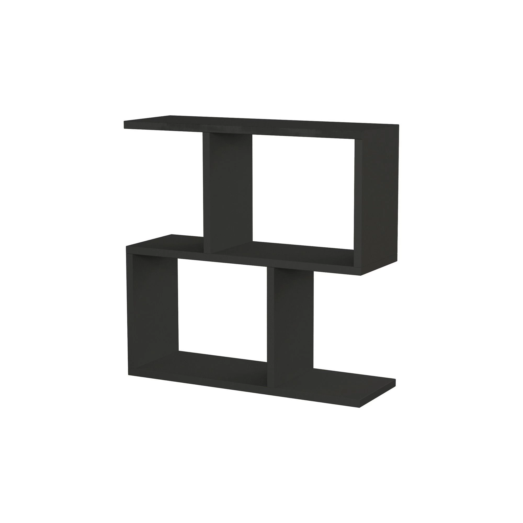 Woody Fashion Table D'appoint En Mélamine 18mm | Anthracite 2 Woody Fashion Table D'appoint En Mélamine 18mm | Anthracite – Image 2