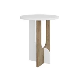 Woody Fashion Side Table | 18mm Melamine Coated | White Oak -Meubles Tables Et Chaises Shop 855DTE2958 20 205 a87c