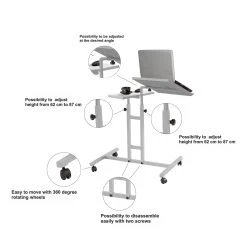 Sapphire Laptop Stand" | 18mm D'épaisseur | Cadre En Métal Blanc 15 Sapphire Laptop Stand" | 18mm D'épaisseur | Cadre En Métal Blanc -Meubles Tables Et Chaises Shop 863SPH2817 20 2014 69a6