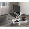 Sapphire Laptop Stand" | 18mm D'épaisseur | Cadre En Métal Blanc