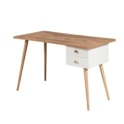 Bureau D'étude Créatif Pour La Maison | Panneau 100% Mélaminé | 2 Tiroirs Et étagères -Meubles Tables Et Chaises Shop 869VEL6602 20 204 f414