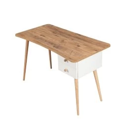 Bureau D'étude Créatif Pour La Maison | Panneau 100% Mélaminé | 2 Tiroirs Et étagères -Meubles Tables Et Chaises Shop 869VEL6602 20 206 5e72