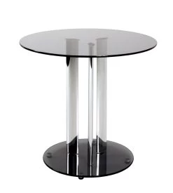 Table D'appoint Roano - Verre Teinté/noir