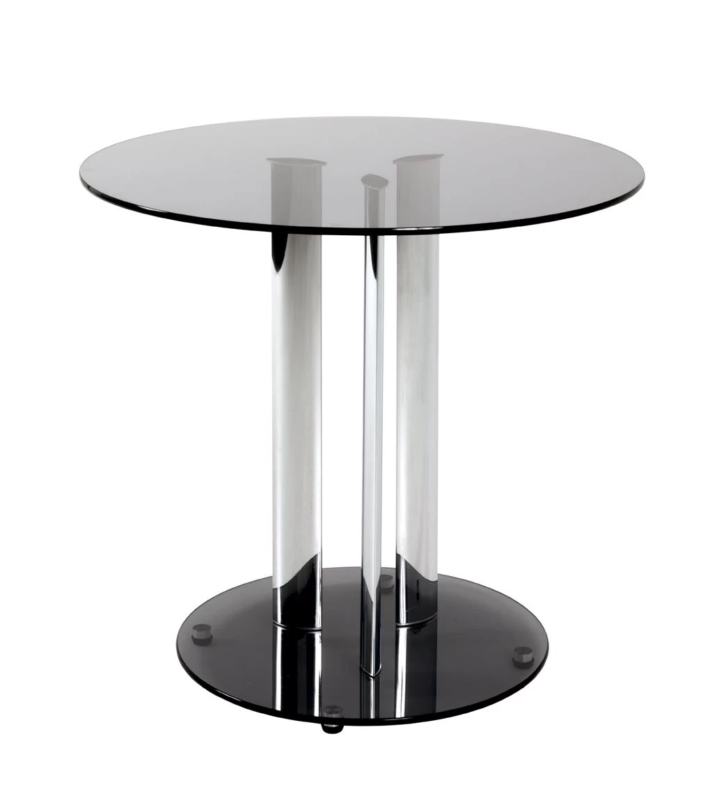 Table D'appoint Roano - Verre Teinté/noir 1 Table D'appoint Roano - Verre Teinté/noir