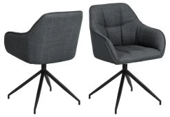 Chaise De Salle à Manger Brenda - Gris Foncé -Meubles Tables Et Chaises Shop 8C460B9B 7048 4A13 8F0A D54CDF7204AA bfa4