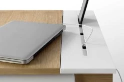 Bureau Debout Space 70cm - Chêne/blanc -Meubles Tables Et Chaises Shop 9003.053719 Space desk 8 e026