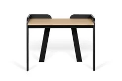 Bureau Maja 105cm - Noir/chêne -Meubles Tables Et Chaises Shop 9003.054266 Maya Light Oak and Pure Black 2 56f2